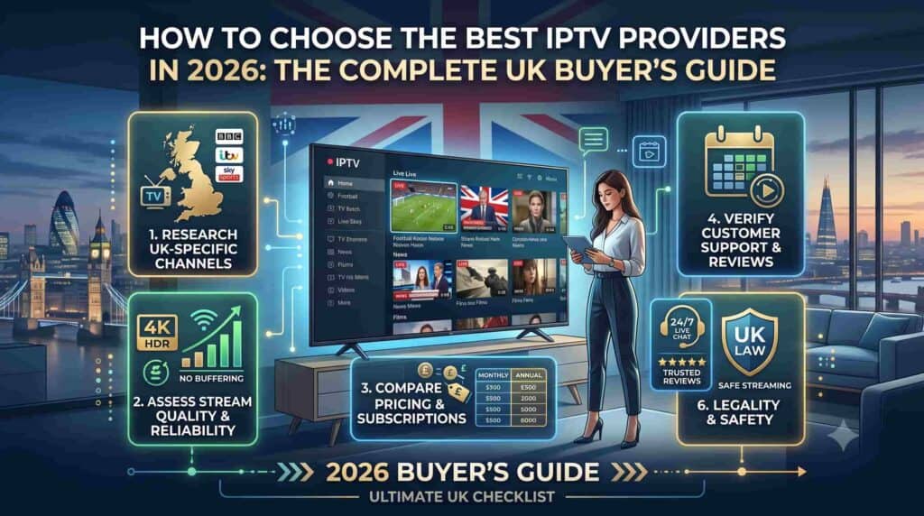 Best IPTV providers UK guide 2026